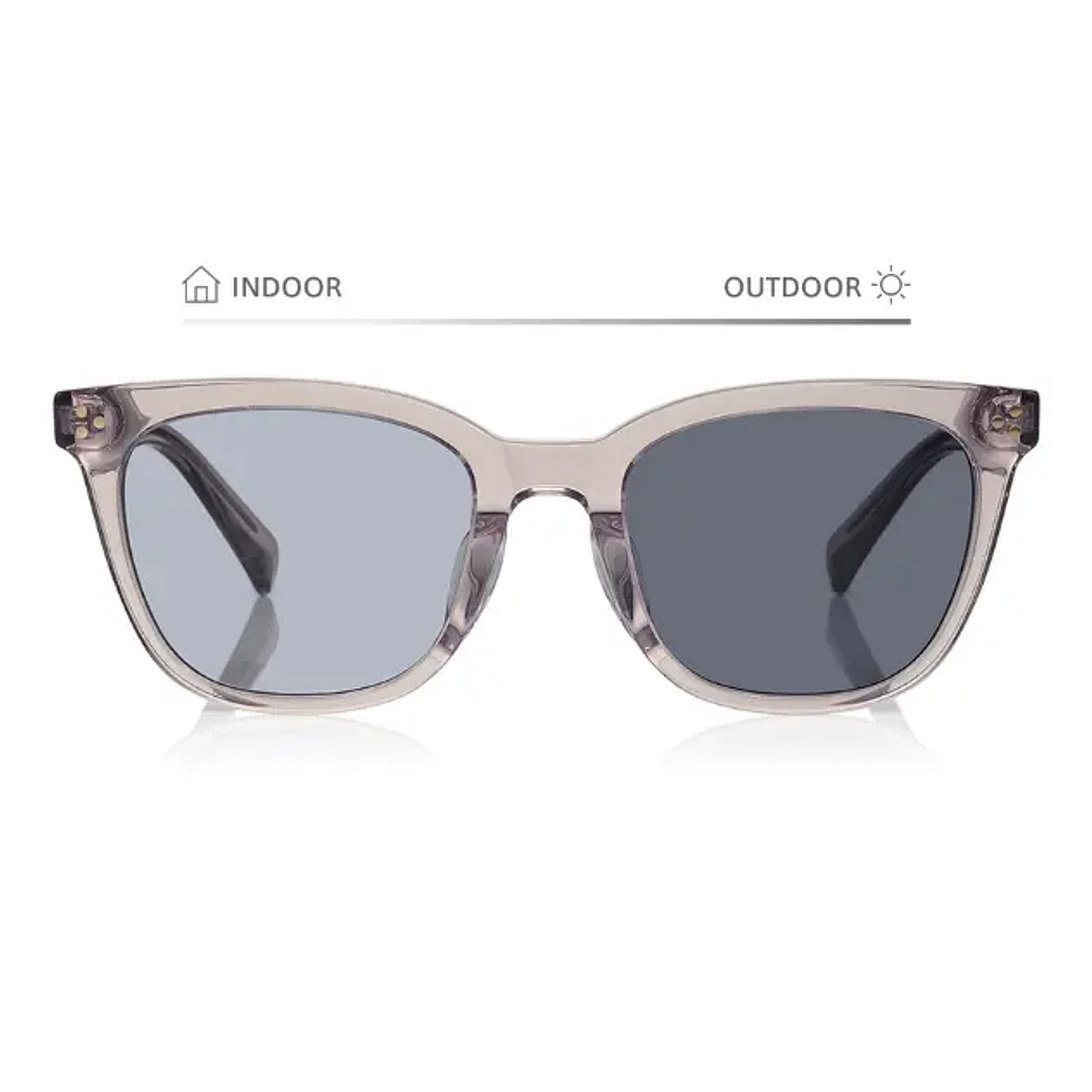OWNDAYS | SUN Clear Gray Full Rim Wellington left side